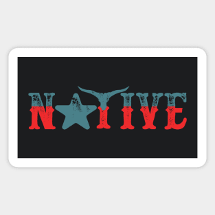 Texas Native Sticker